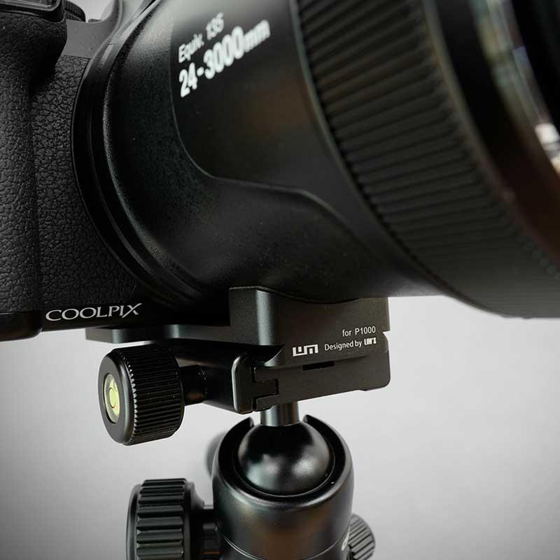 LIM'S Quick Release Camera Tripod Dovetail Plate for Nikon P1000 PL