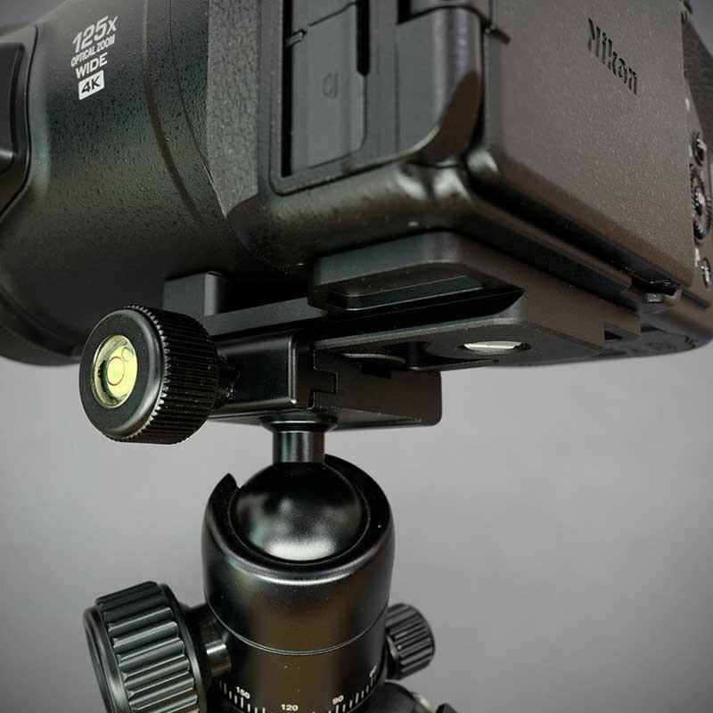 LIM'S Quick Release Camera Tripod Dovetail Plate for Nikon P1000 PL