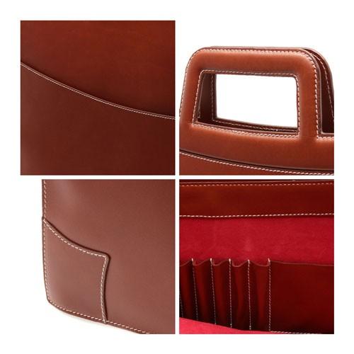 FROM PJ おしゃれ イタリアンレザー トートバッグ Star Bag ST-301 Camel(キャメル) ファッションバッグ メンズ レディース 男女兼用 かばん 鞄 本革の画像