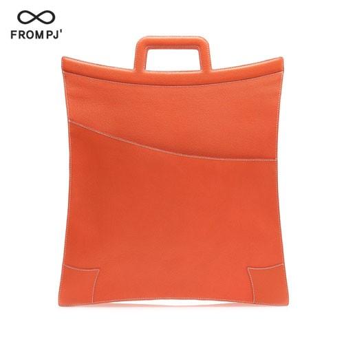 From Pj かばん おしゃれ Select ナインセレクト イタリアンレザー トートバッグ Star Bag St 301 Pj Orange オレンジ ファッションバッグ 鞄 レディース 本革 男女兼用 かばん 店 Select メンズ St 301 Orange Nine 安い ストア通販