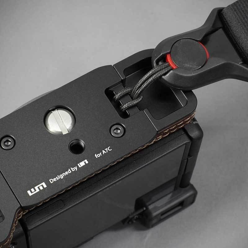 SONY LIM'S α7C 専用 イタリアンレザー カメラケース Brown SONY LIM'S α7C 専用 イタリアンレザー カメラケース Brown