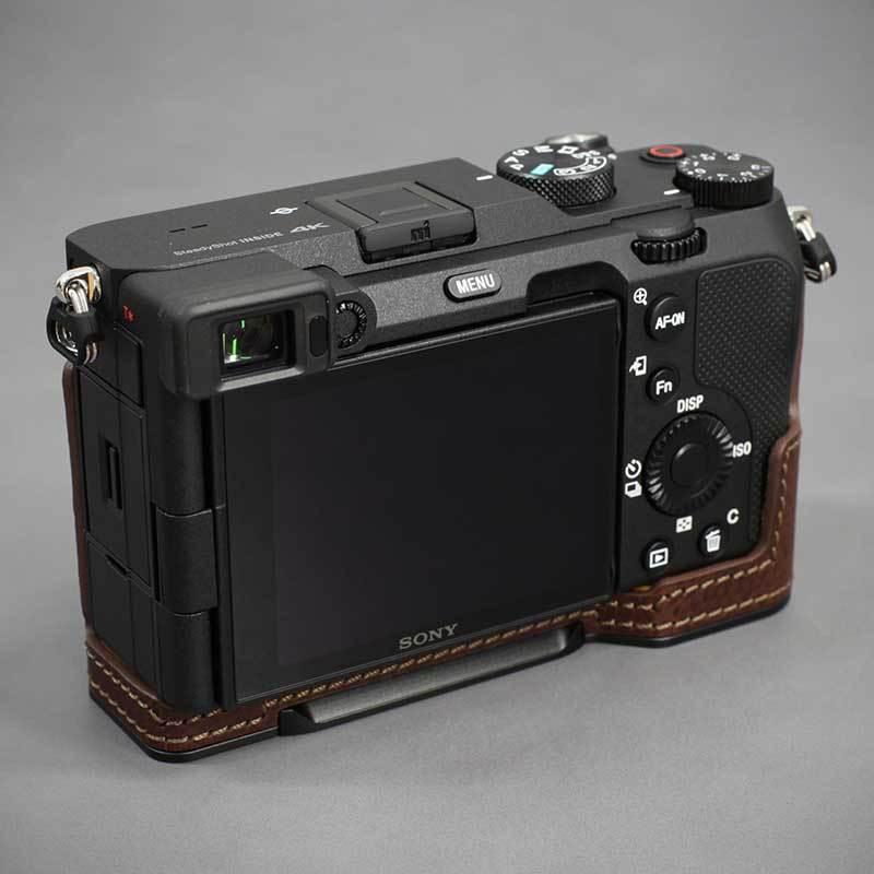 SONY LIM'S α7C 専用 イタリアンレザー カメラケース Brown SONY LIM'S α7C 専用 イタリアンレザー カメラケース Brown