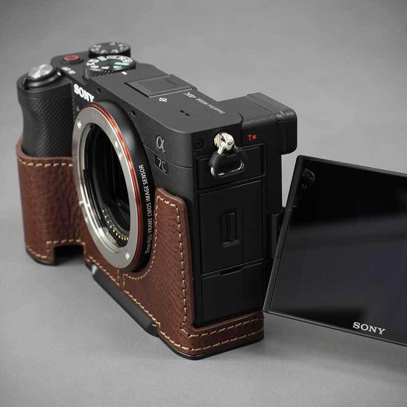 SONY（ソニー） LIM'S SONY α7C 専用 イタリアンレザー カメラケース