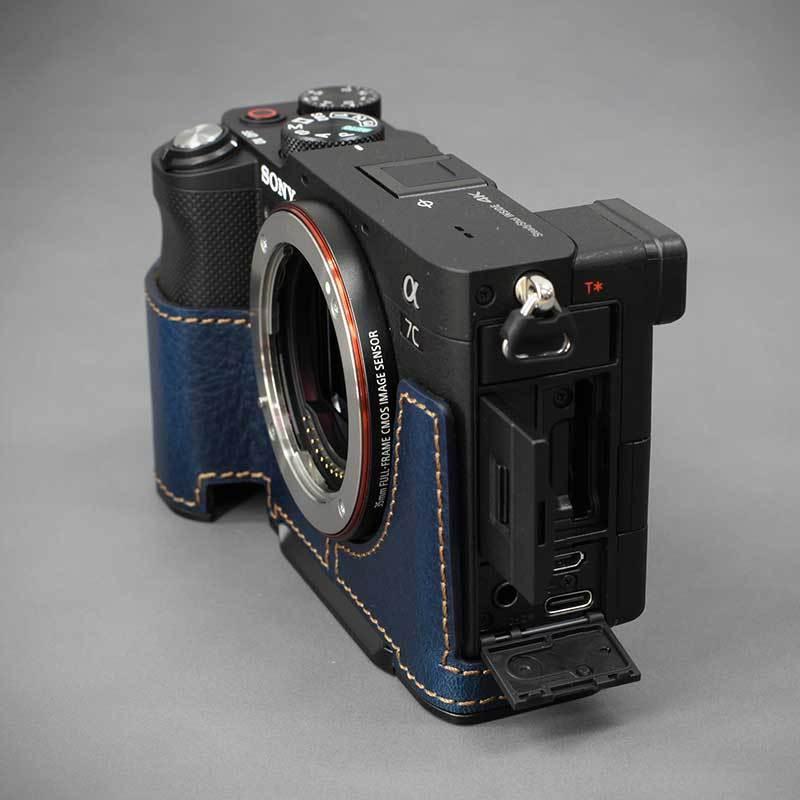 SONY（ソニー） LIM'S SONY α7C 専用 イタリアンレザー カメラケース
