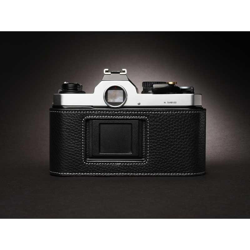 カメラ 本革カメラケース Nikon ニコン FM2/FE/FE2 用 ブラック