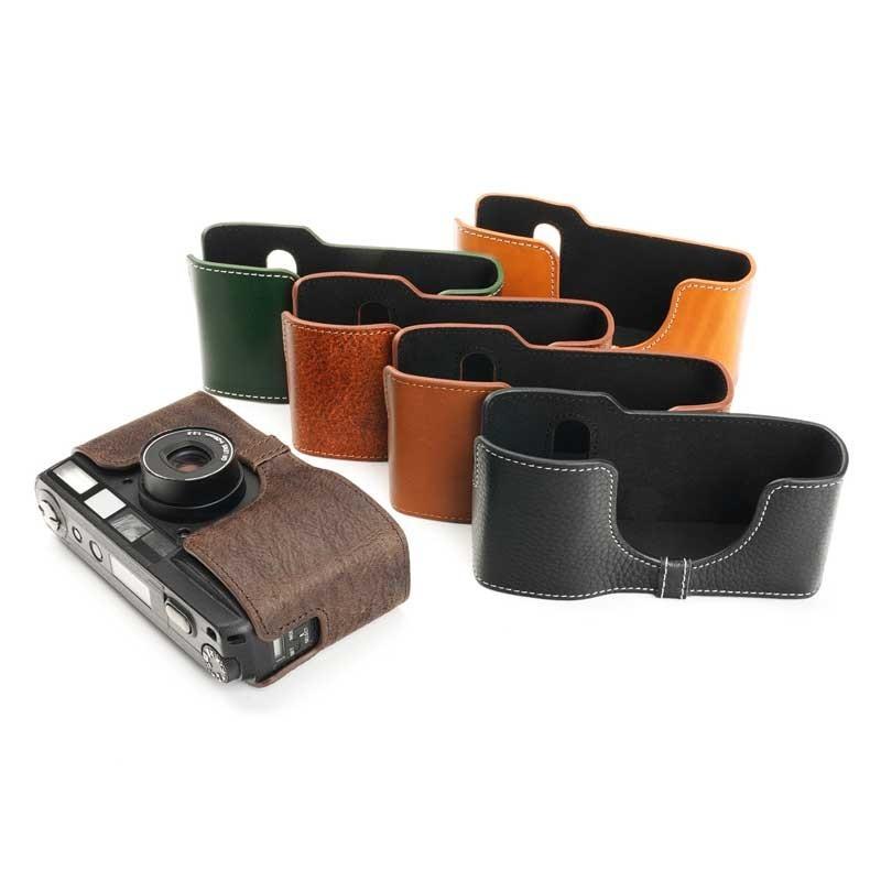TP Original Leather Camera Body Case for RICOH GR1v Green リコー 