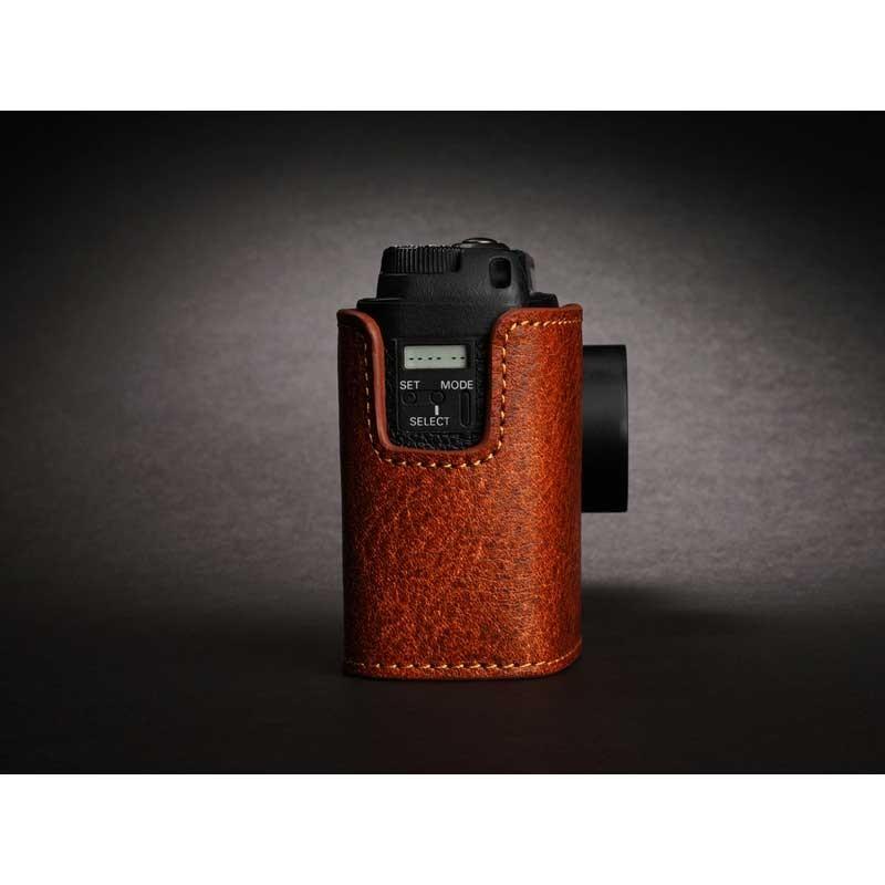 TP Original Leather Camera Body Case for RICOH GR1v Volcano リコー 本革 レザー カメラケース Classic  Series TB05GR1V-LB｜nineselect｜04