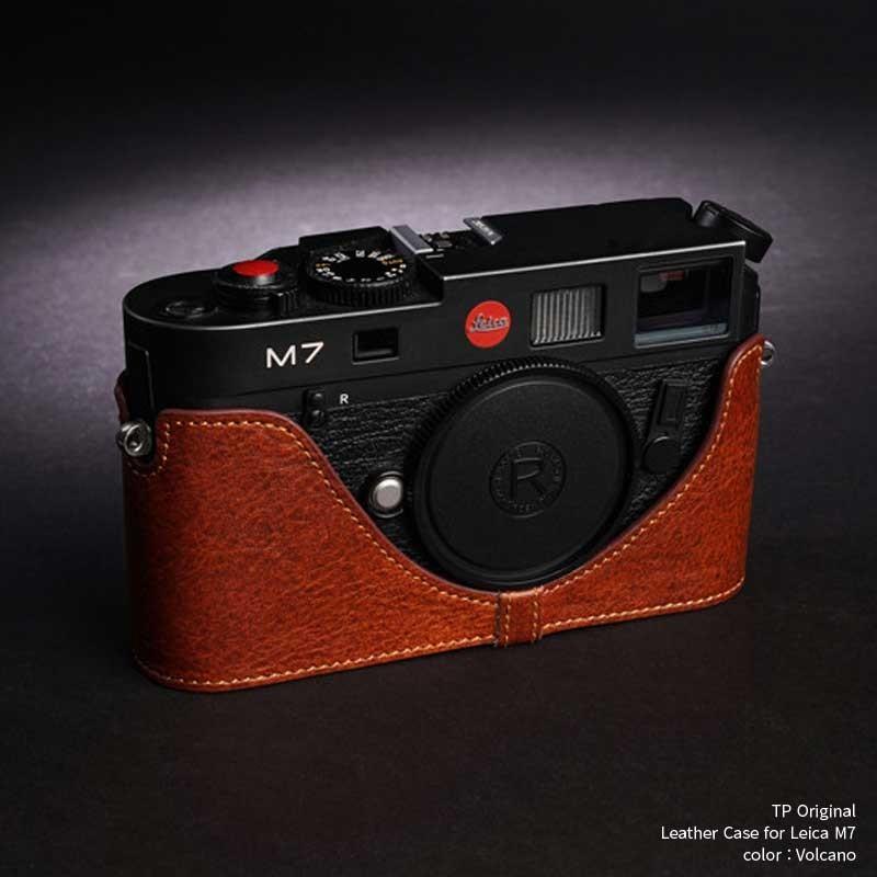 送料無料 新品 本革カメラケース LEICA ライカ M7/M6用 カメラ.ヒラノ Leica ライカ M6/M7 用 ハンドメイド本革カメラ