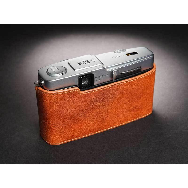 OLYMPUS PEN TP Original PEN-F(Film) 専用 レザー カメラケース