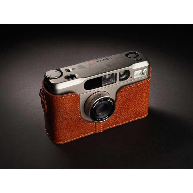 TP Original Contax T2 専用 レザー カメラケース Volcano ボルケーノ