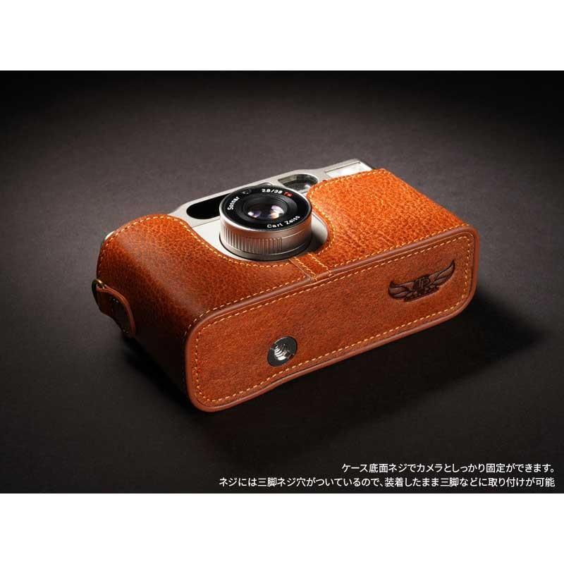 TP Original Contax T2 専用 レザー カメラケース Volcano ボルケーノ