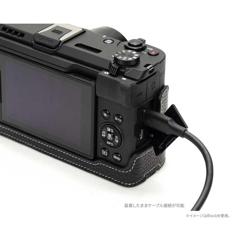 PowerShot Canon V1 専用 レザー ケース Volcano ボルケーノ TP