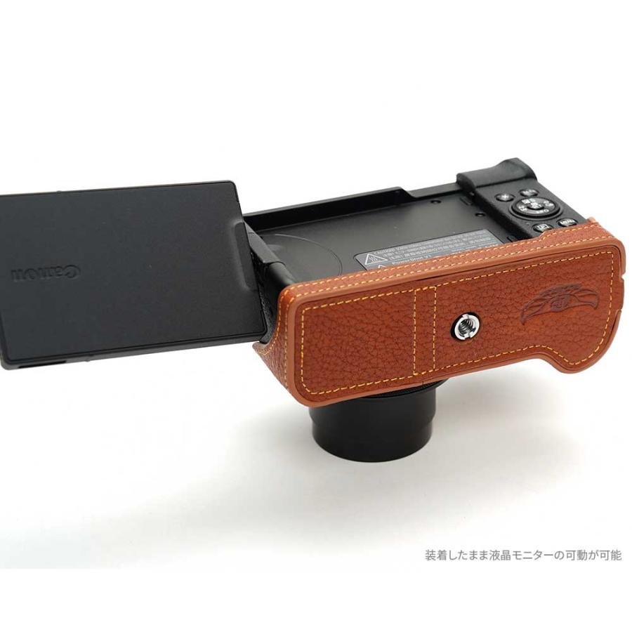PowerShot Canon V1 専用 レザー ケース Volcano ボルケーノ TP