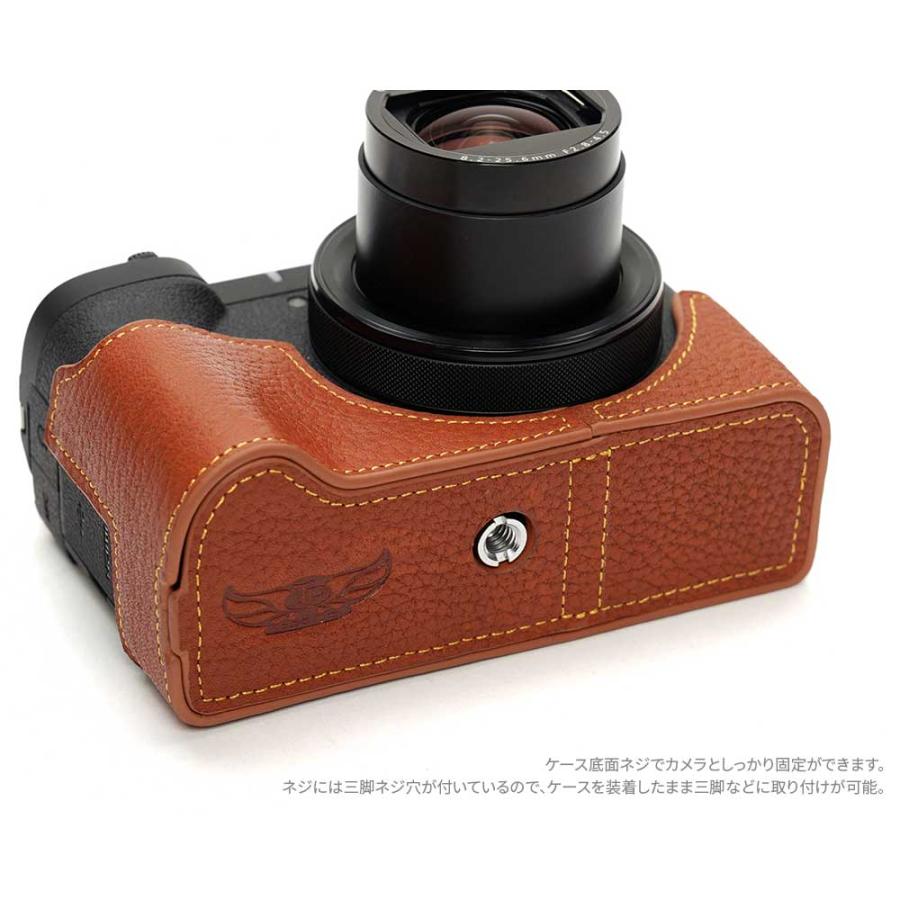 PowerShot Canon V1 専用 レザー ケース Volcano ボルケーノ TP