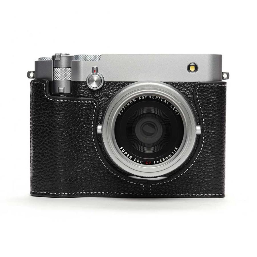 富士フイルム Xシステム FUJIFILM GFX100RF 専用 レザー ケース Black