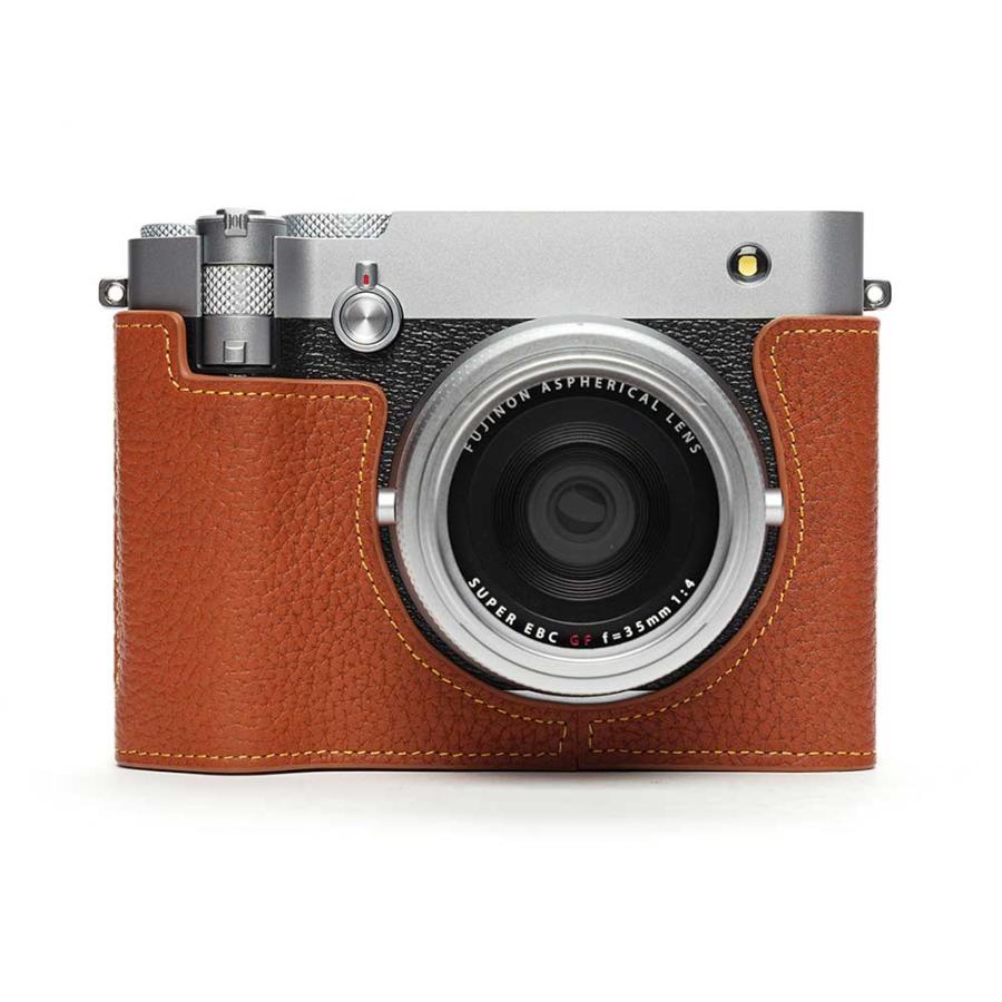 富士フイルム Xシステム FUJIFILM GFX100RF 専用 レザー ケース 