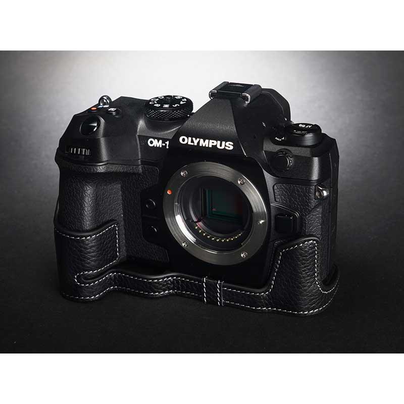 オリンパス（OLYMPUS） OLYMPUS OM SYSTEM OM-1 専用 レザー ケース