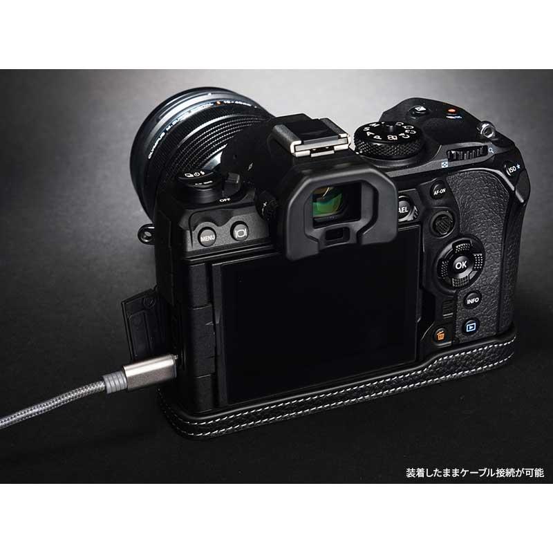 J*C様 オリンパス OLYMPUS OM-1 カメラ レザー 革カバー ケース J*C様 オリンパス OLYMPUS OM-1 カメラ レザー 革カバー ケース