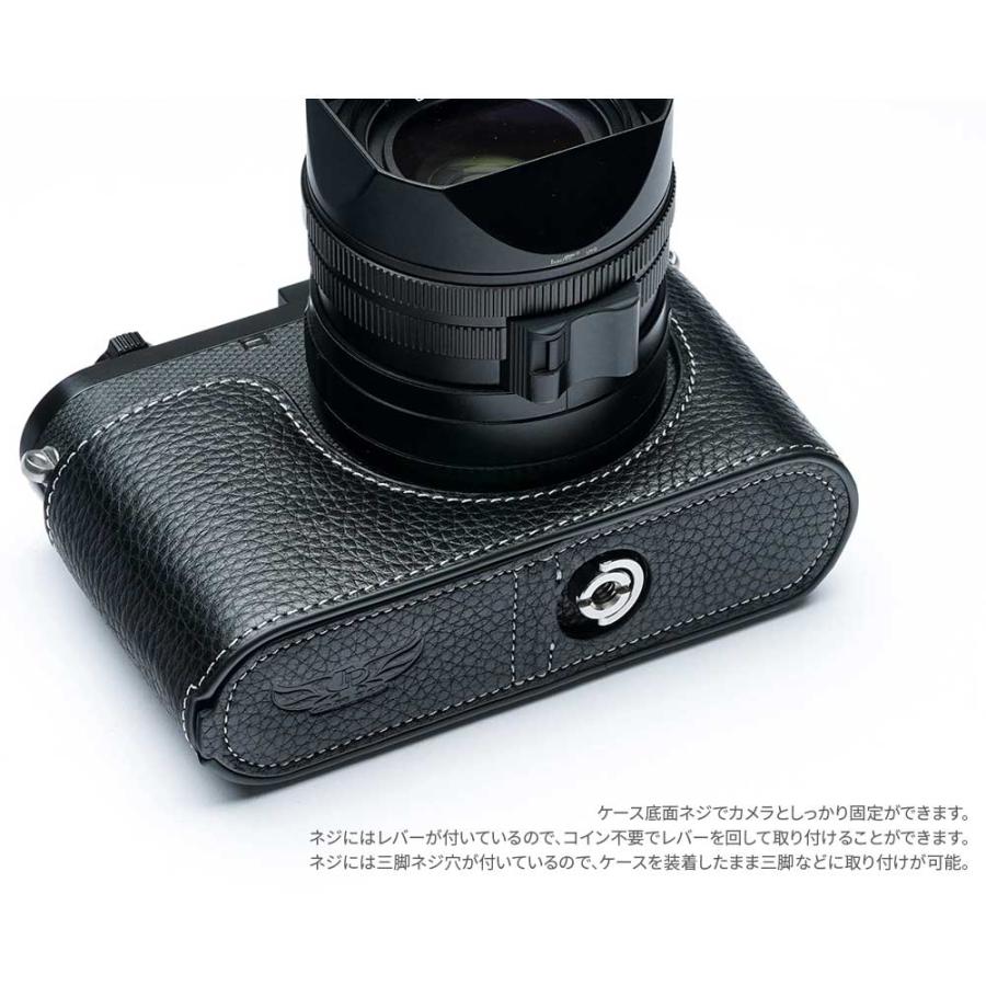 ライカ Leica Q3 専用 レザー ケース Black TP Original カメラ
