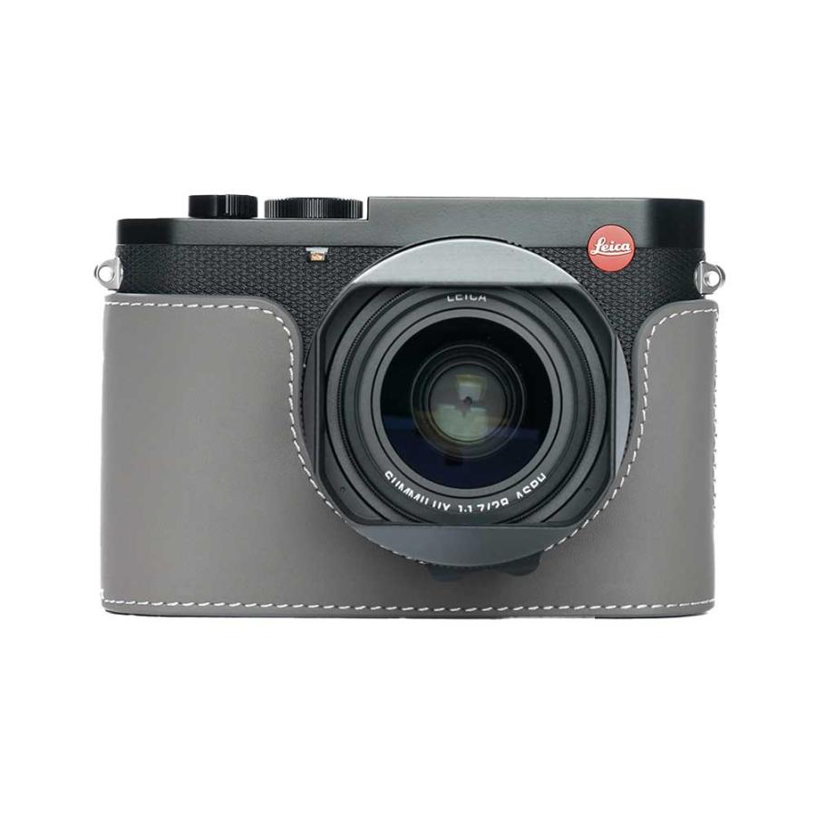ライカ Leica Q3 専用 レザー ケース Grey TP Original カメラ ライカ Leica Q3 専用 レザー ケース Grey TP Original カメラ