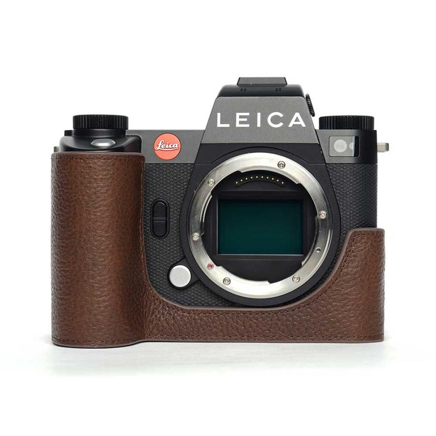 ライカカメラケース ライカSLシステム Leica SL3 SL3-S 専用 レザー ケース Coco Brown