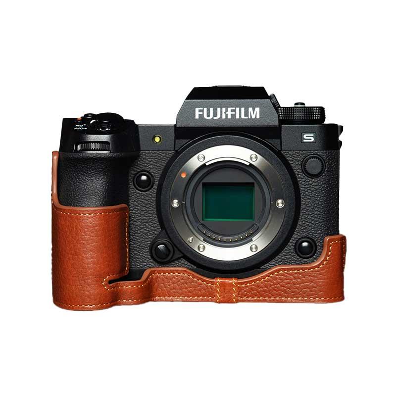 新品 本革カメラケース 富士フイルム FUJIFILM xh2/XH2S用 Amazon.co.jp: X-H2S/ X-H2 ケース - 富士フイルムXH2S/ XH2