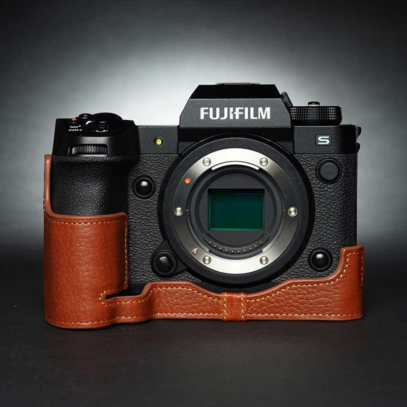 FUJIFILM X-H2S 専用 レザー ケース Volcano ボルケーノ TP