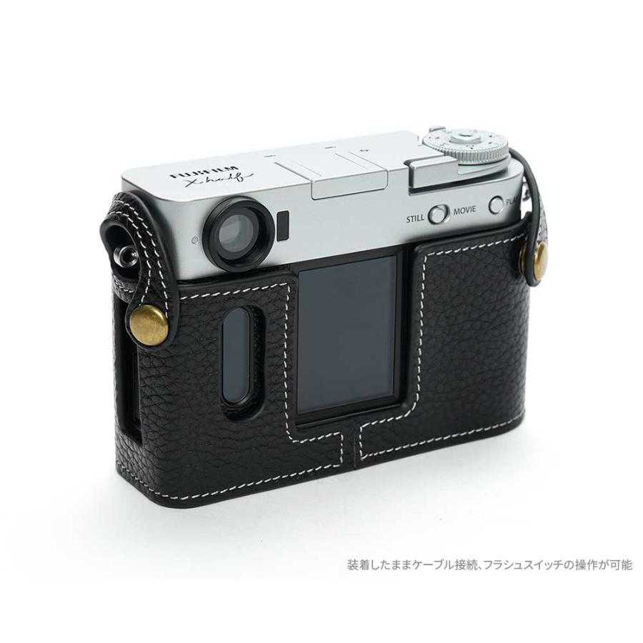 富士フイルム Xシステム FUJIFILM X half X-HF1 専用 レザー ケース
