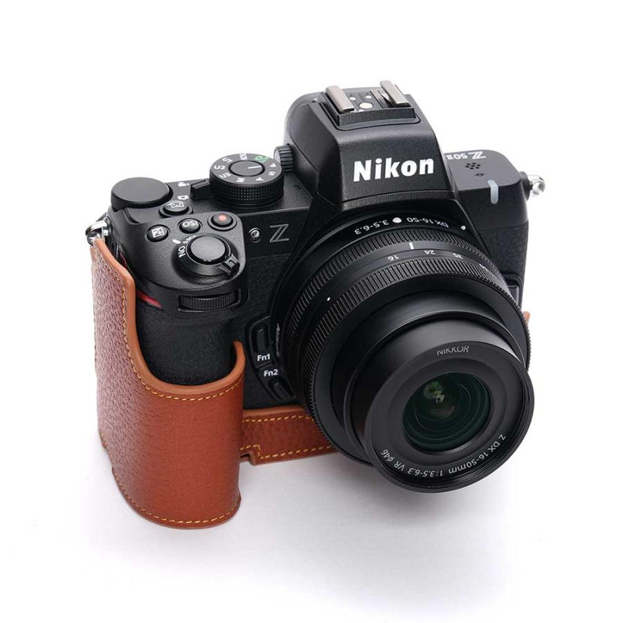 Zシリーズ（Nikon） Nikon Z50II 専用 レザー ケース Volcano