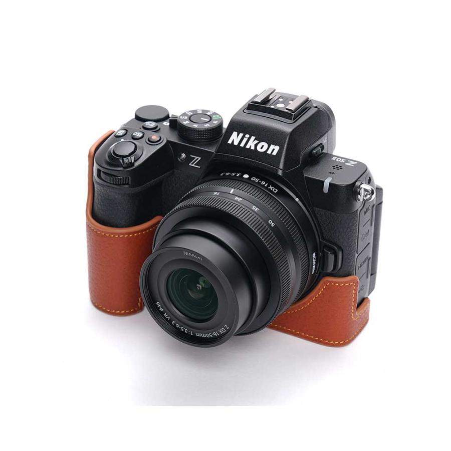 Zシリーズ（Nikon） Nikon Z50II 専用 レザー ケース Volcano