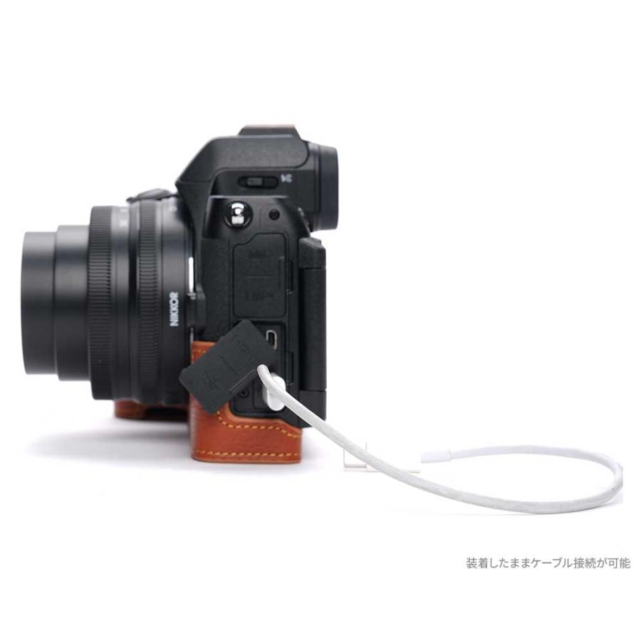Zシリーズ（Nikon） Nikon Z50II 専用 レザー ケース Volcano