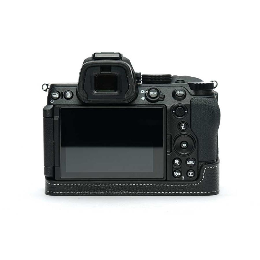 新品 本革 Nikon ニコン Z5用 本革カメラケース Zシリーズ（Nikon） Nikon Z5II 専用 レザー ケース Black ブラック TP