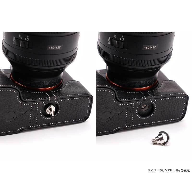 カメラケース TP Original Nikon Z8 専用 レザー ケース Black おしゃれ 本革 牛革 速写ケース ニコン TB06Z8-BK｜nineselect｜10