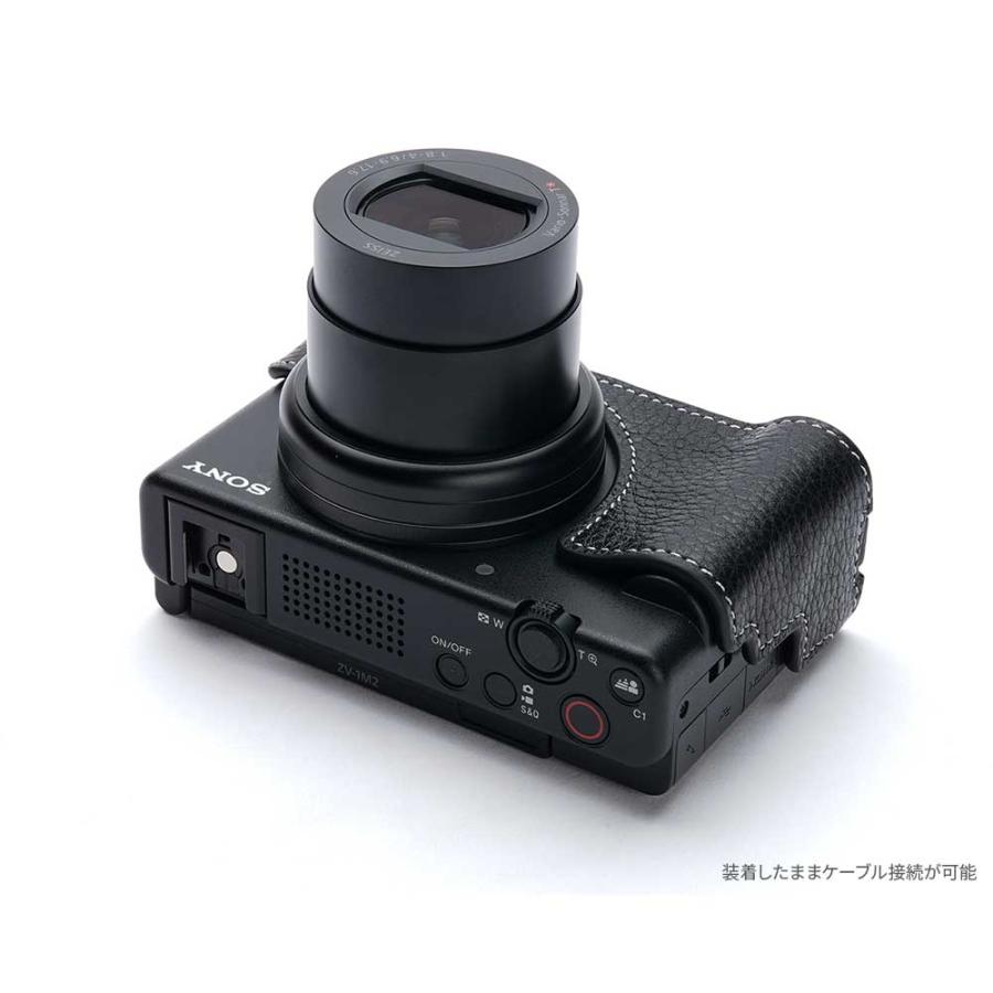 α(ソニー) SONY VLOGCAM ZV-1M2 ZV-1F 専用 レザー ケース α(ソニー) SONY VLOGCAM ZV-1M2 ZV-1F 専用 レザー ケース