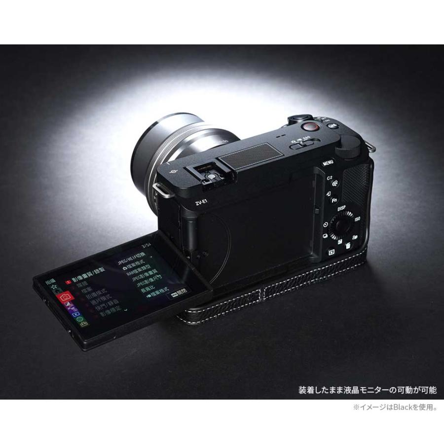VLOGCAM SONY ZV-E1 用 レザー ケース Volcano TP Original VLOGCAM SONY ZV-E1 用 レザー ケース Volcano TP Original