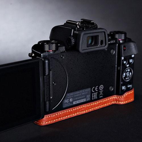 Canon G5 X 本革レザーケース付 G5X g5x g5 x PowerShot TP Original Leather Camera Body Case レザーケース for