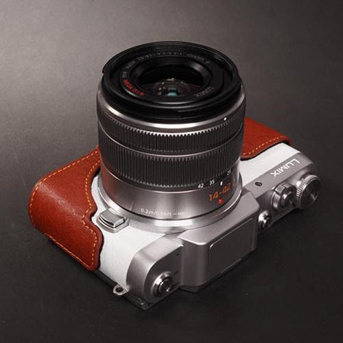 LUMIX Panasonic GF7 専用 レザー ケース Brown TP Original カメラ 
