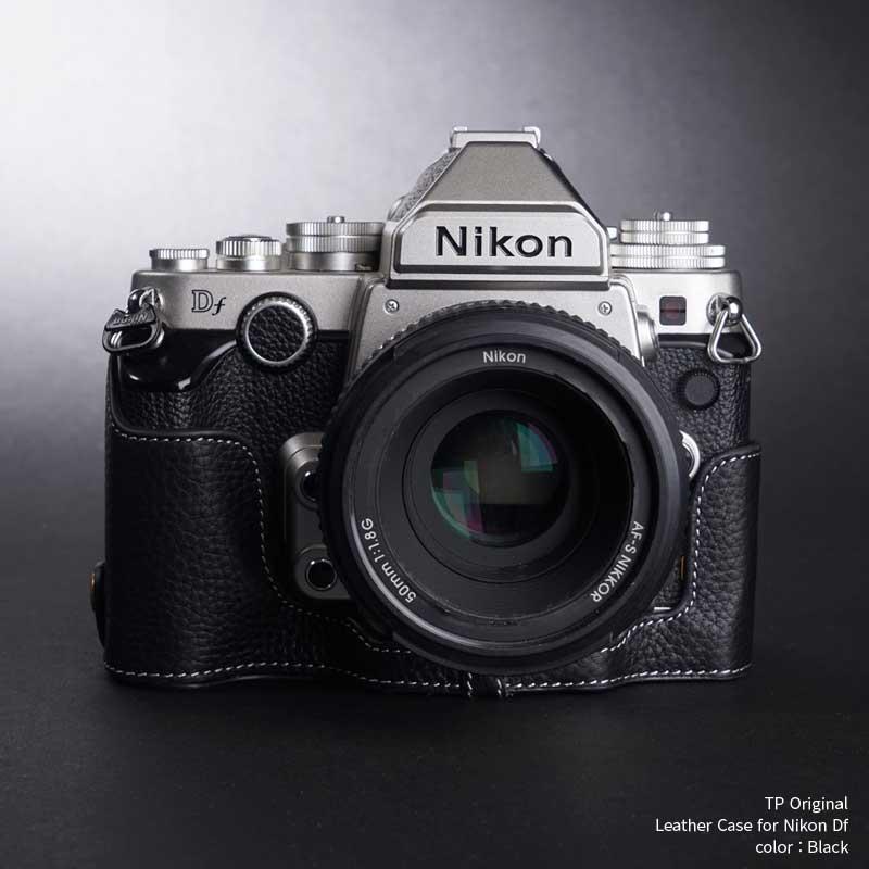 ニコン カメラケース TP Original Nikon Df 専用 レザー ケース Black