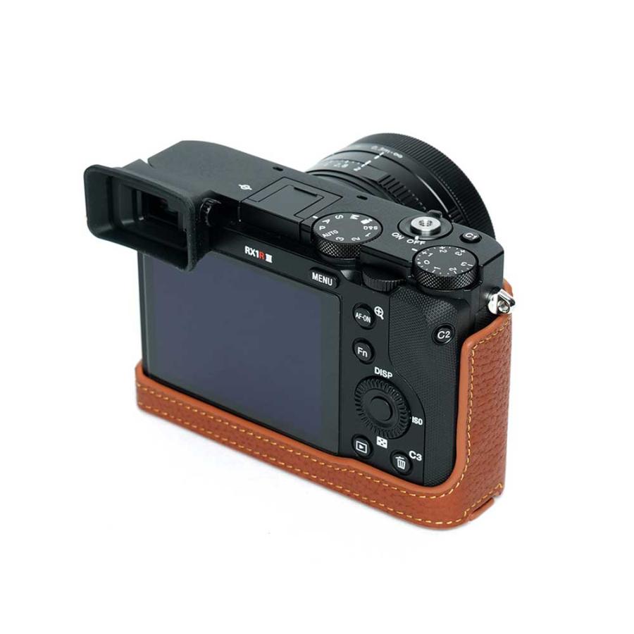 SONY コンパクトデジタルカメラ サイバーショット レザー調カバー付き サイバーショット RXシリーズ SONY Cyber-shot RX1R III 専用 レザー
