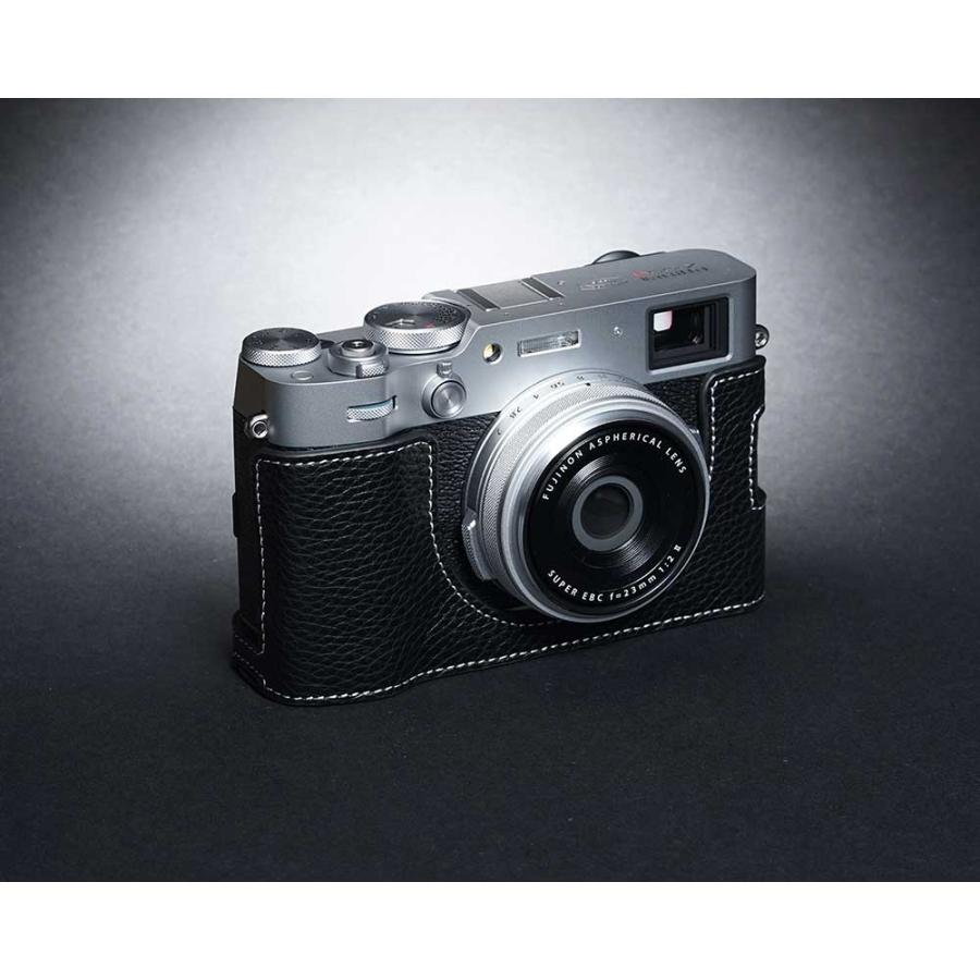 富士フイルム Xシステム FUJIFILM X100VI 専用 レザー ケース Black TP