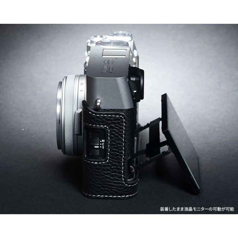 富士フイルム Xシステム FUJIFILM X100VI 専用 レザー ケース Black TP