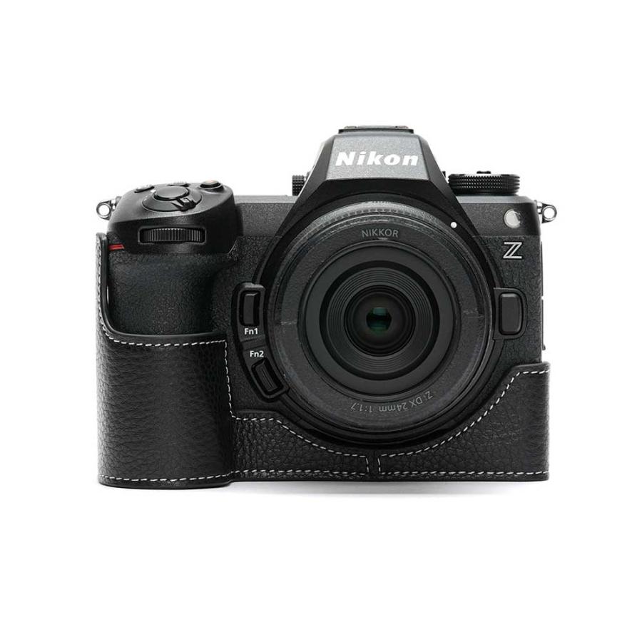 本革 新品 カメラケース nikon z63/Z6 3用 Zシリーズ（Nikon） Nikon Z6III 専用 レザー ケース Black