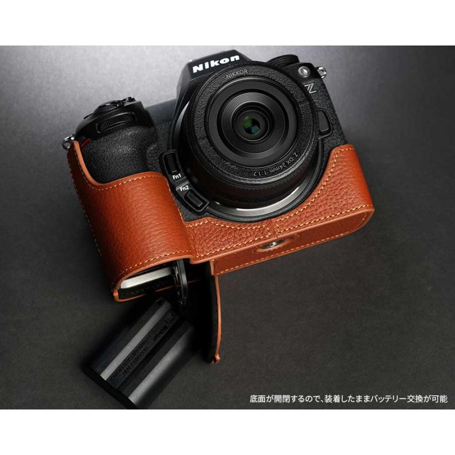 Zシリーズ（Nikon） Nikon Z6III 専用 レザー ケース Volcano