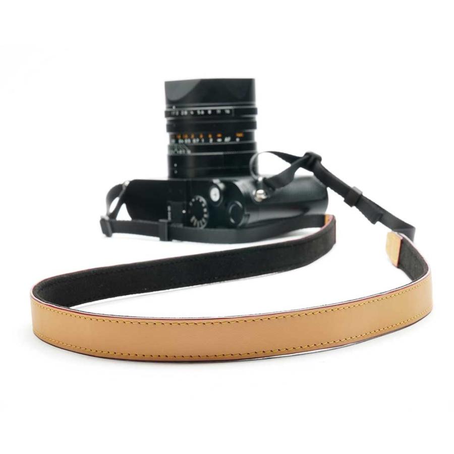 カメラストラップ TP Original レザー ネックストラップ TS15PS Wheat Leather Camera Neck Strap 牛革 本革 おしゃれ シンプル 長さ調節 ストラップ TP15｜nineselect｜02