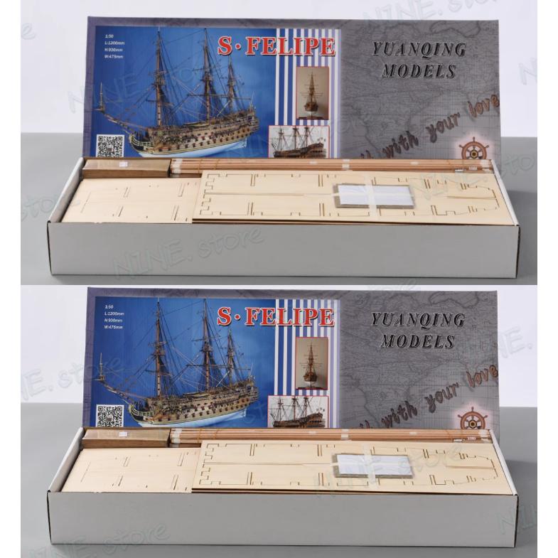 船 ボート サンフェリペ 帆船 軍艦モデル 1/50スケール diyキット