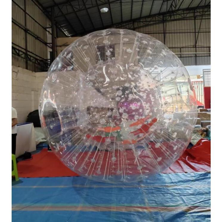 スポーツ玩具 ゾーブボール 外径2.7m 3m スノーボール 空気充填雪 