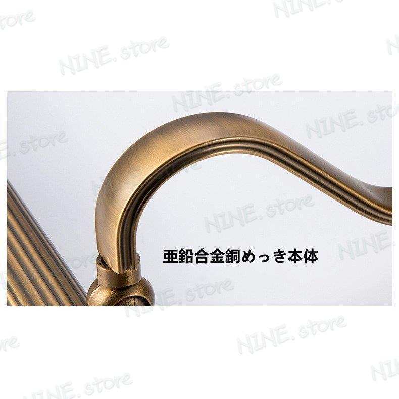 特注品 ミラーフロントランプ 洗面所 ウォールミラー 浴室 防湿 ブラケットライト 壁掛けライト 角度240°調節可能 鏡台 ウォールライト 工事必要 化粧室_10