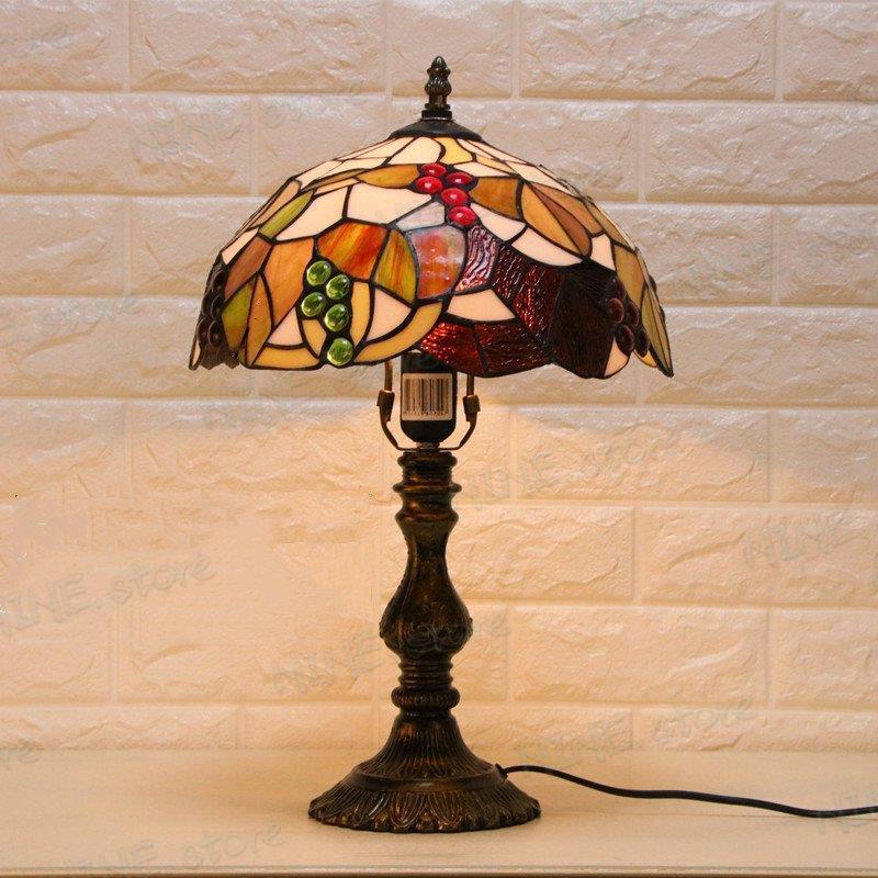 ステンドグラス 読書灯 Desk lamp デスクライト 高品質 電気スタンド