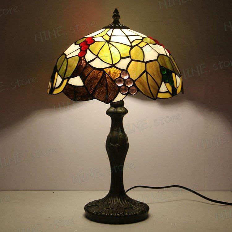 ステンドグラス 読書灯 Desk lamp デスクライト 高品質 電気スタンド