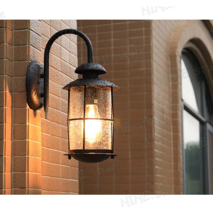 庭園灯 レトロ 塀灯 別荘 屋外 ブラケットライト ベランダ ウォール 